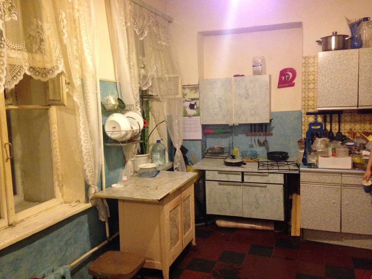 Кухня в квартире на Чкаловской