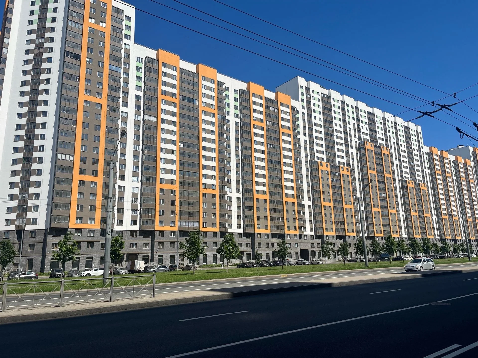 Двухкомнатная квартира 59.5 кв.м в кирпично-монолитном доме в Красносельском районе Санкт-Петербурга