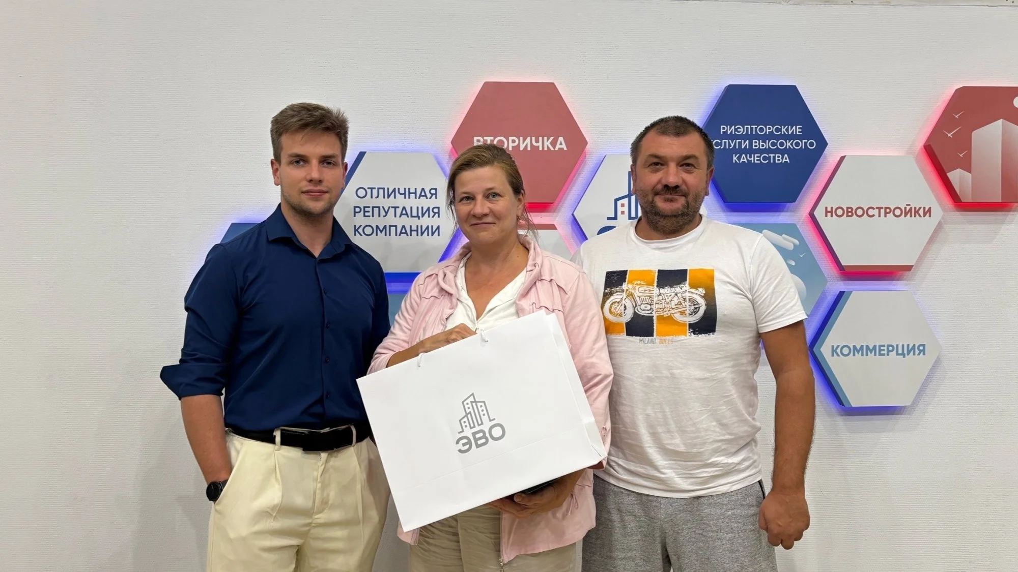 Сделка по продаже квартиры в Ленинградской области: риэлтор сопровождает клиентов из-за рубежа в офисе в Санкт-Петербурге