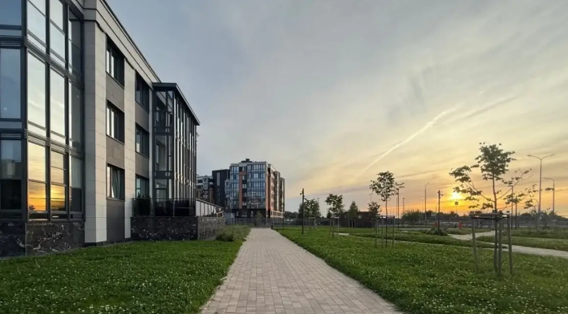 Продажа элитной квартиры в ЖК «Ривьера» на берегу Финского залива в Санкт-Петербурге — вид из панорамных окон