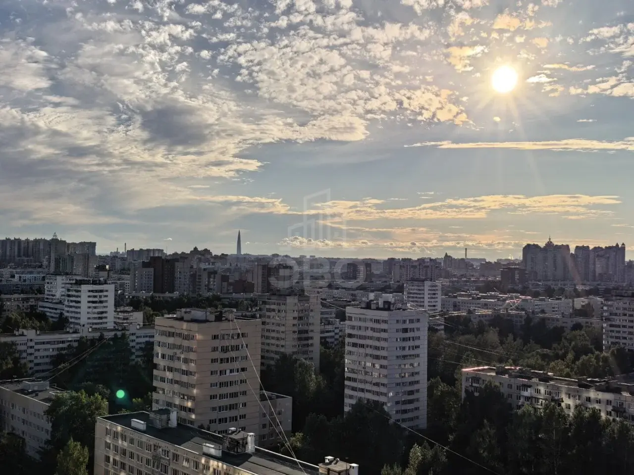 однокомнатная квартира в Санкт-Петербурге по адресу: Кустодиева ул., 7, к 1, строение 1
