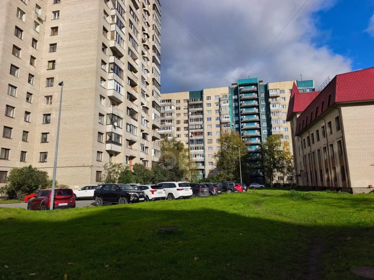двухкомнатная квартира в Санкт-Петербурге по адресу: Ириновский проспект, 29, к 1