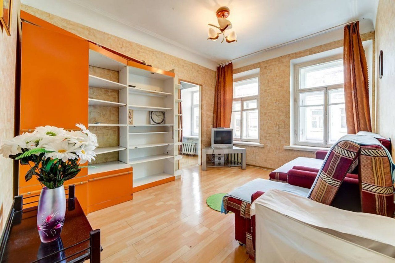 двухкомнатная квартира в Санкт-Петербурге по адресу: Спасский пер., 4