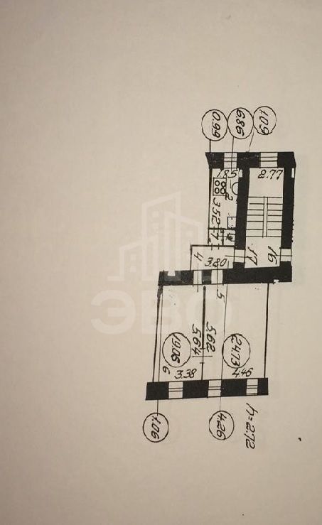 двухкомнатная квартира в Санкт-Петербурге по адресу: Котовского ул., 5/14