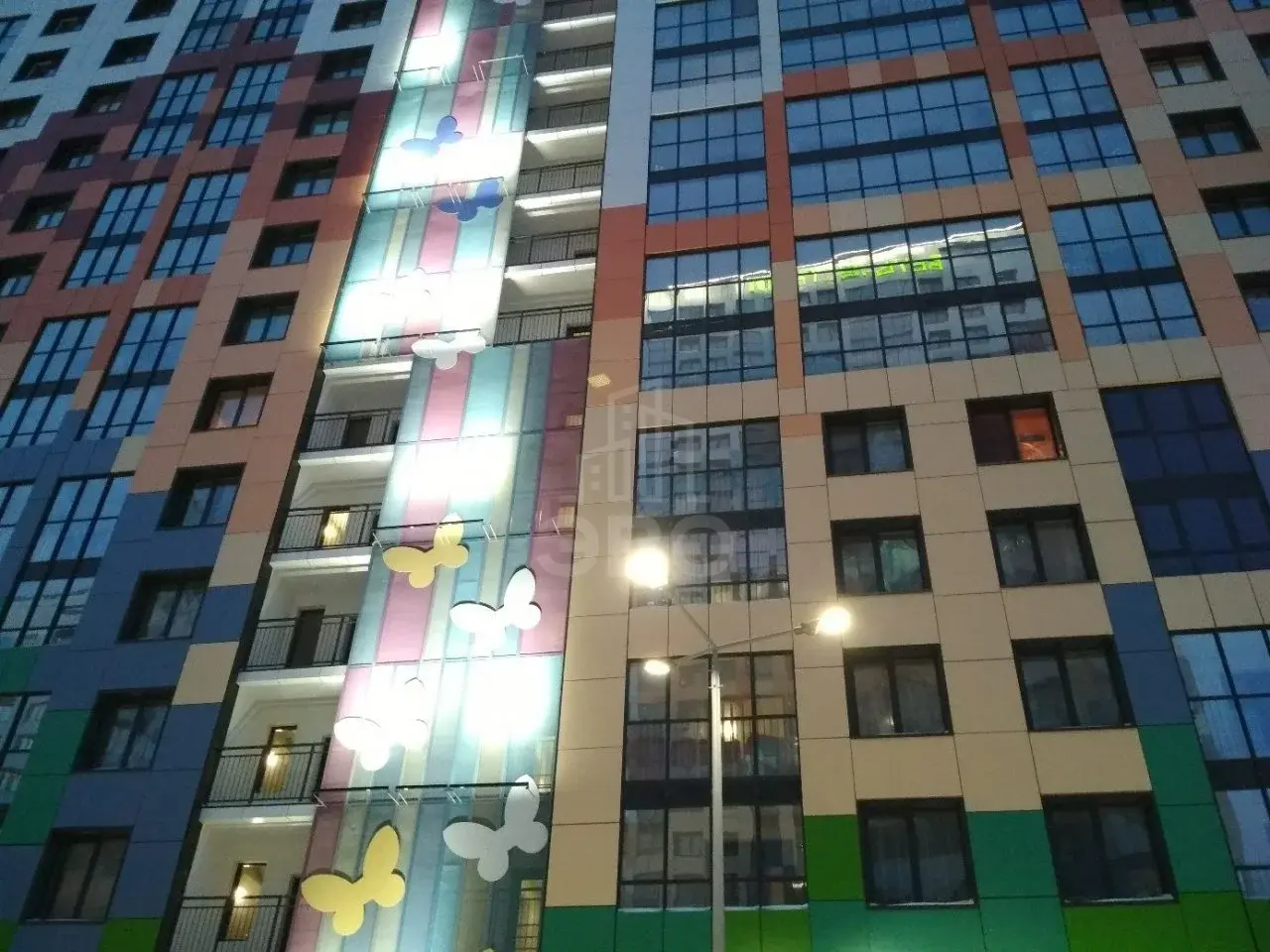 однокомнатная квартира в Санкт-Петербурге по адресу: Крыленко ул., 1, к.1