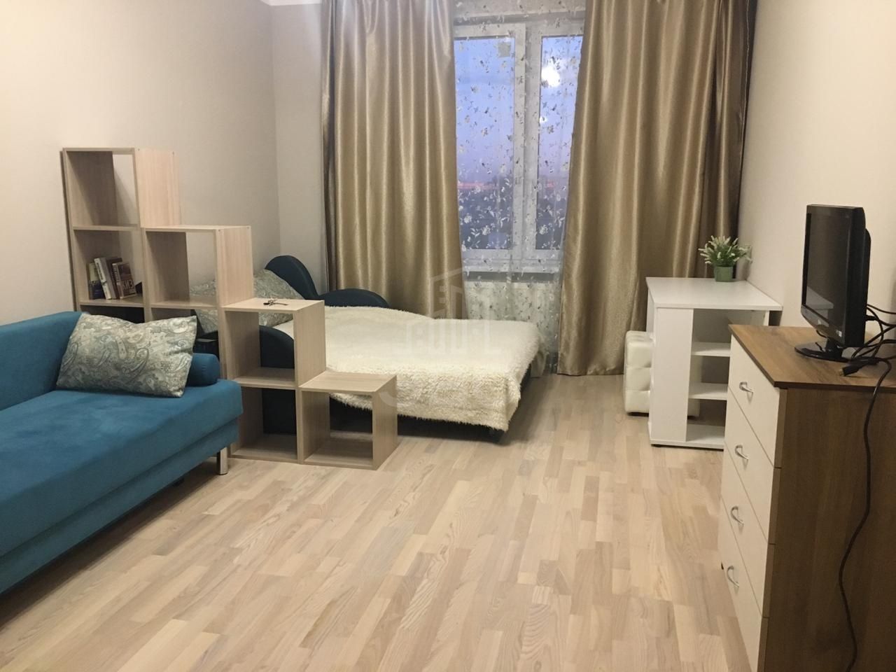 однокомнатная квартира в Санкт-Петербурге по адресу: Кременчугская ул., 21, к 3