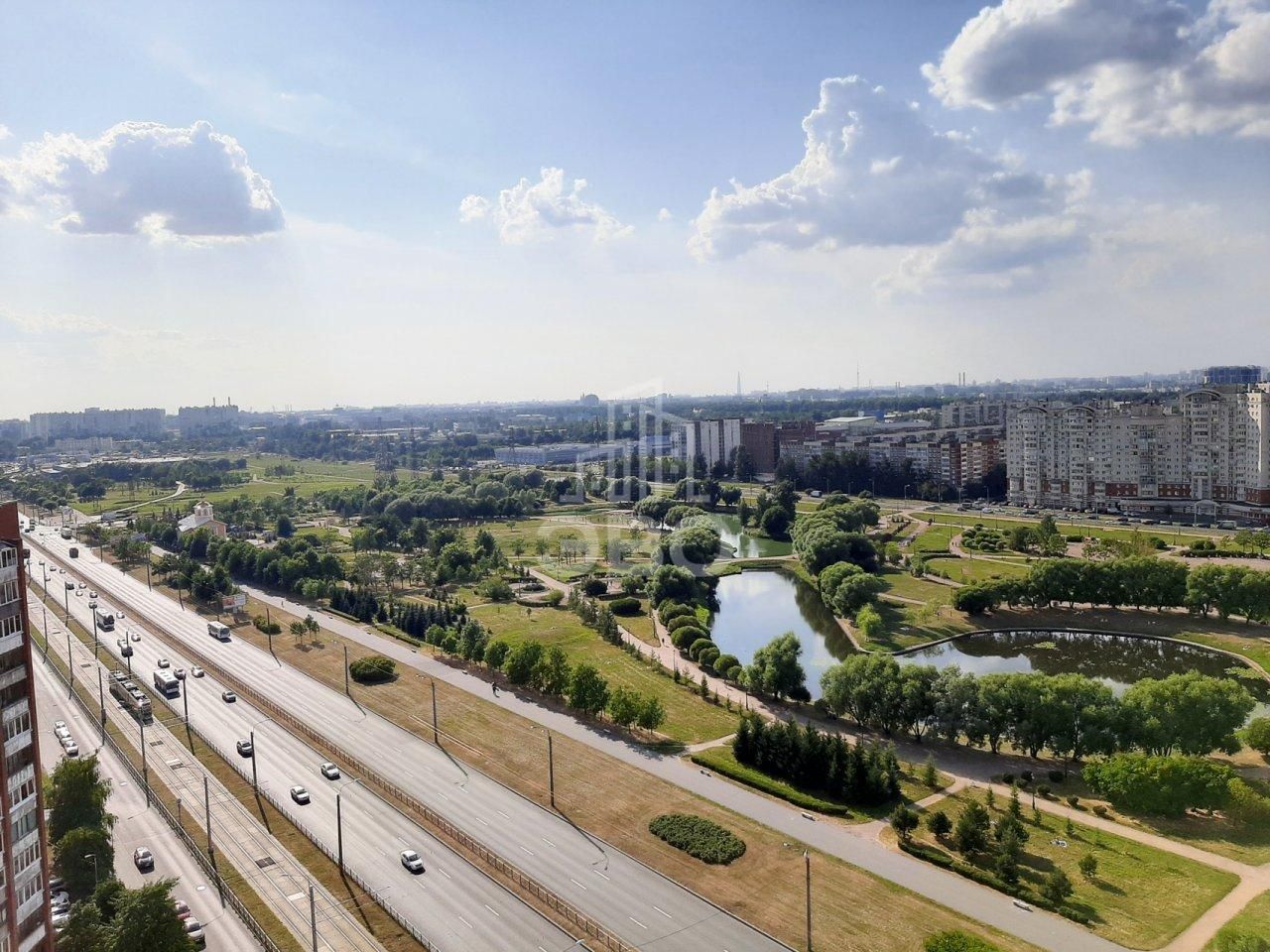 однокомнатная квартира в Санкт-Петербурге по адресу: Косыгина проспект, 17, к 1