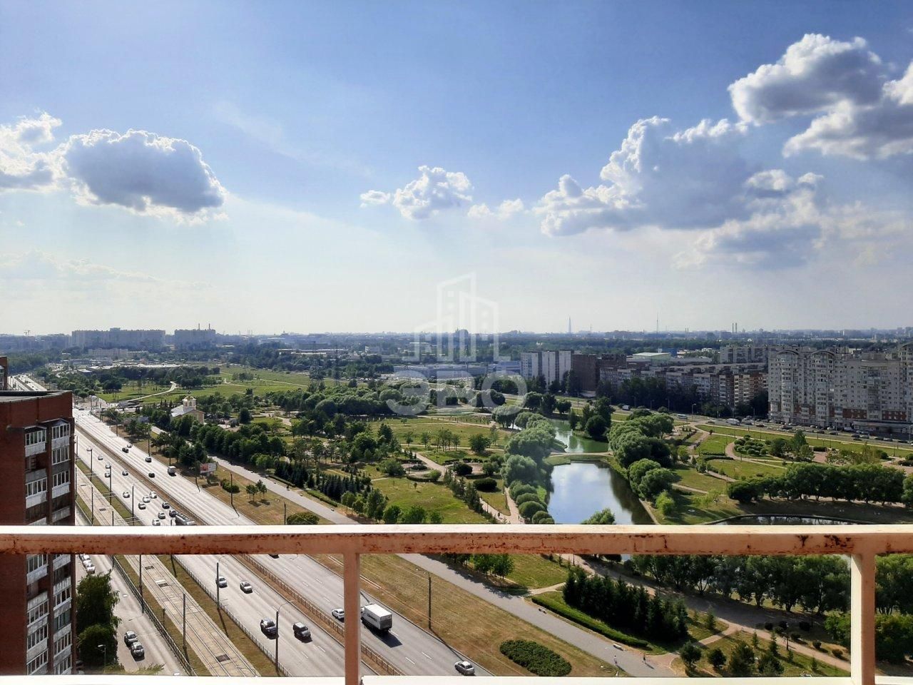 однокомнатная квартира в Санкт-Петербурге по адресу: Косыгина проспект, 17, к 1