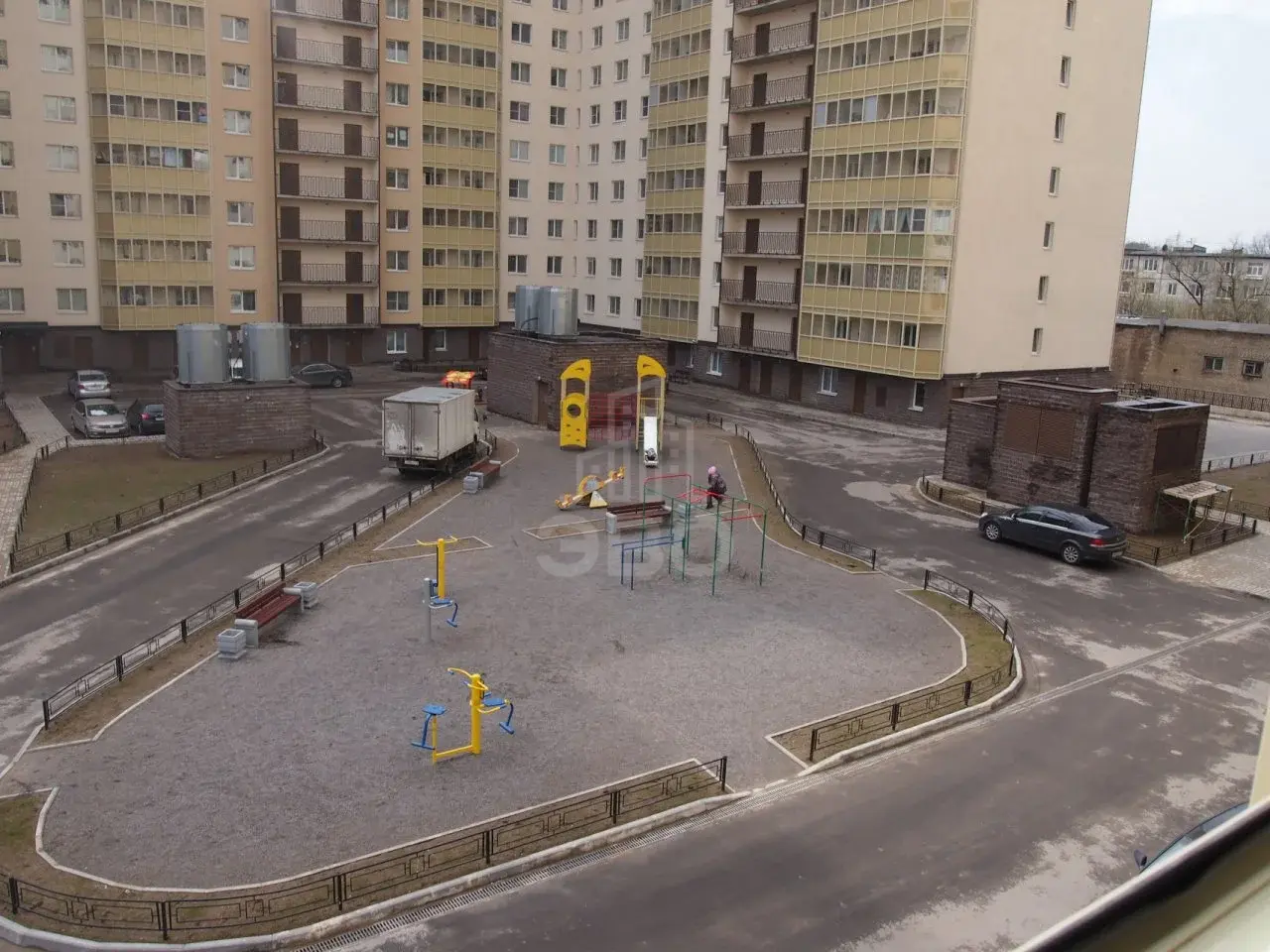 однокомнатная квартира в Санкт-Петербурге по адресу: Шотмана ул., 6, к 3
