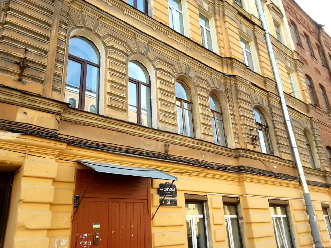 двухкомнатная квартира в Санкт-Петербурге по адресу: 4-я Советская ул., 37