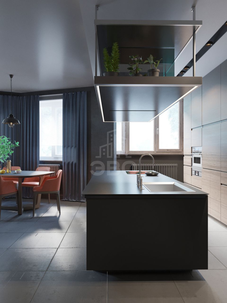 многокомнатная квартира в Санкт-Петербурге по адресу: Береговая (Шувалово) ул., 18, к 3