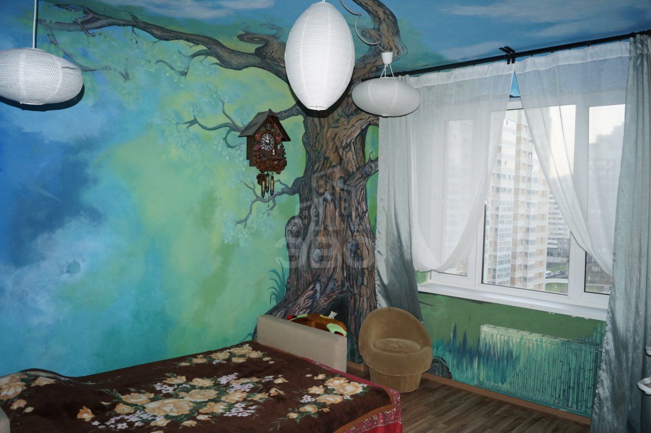 двухкомнатная квартира в Санкт-Петербурге по адресу: Туристская ул., 18, к 1