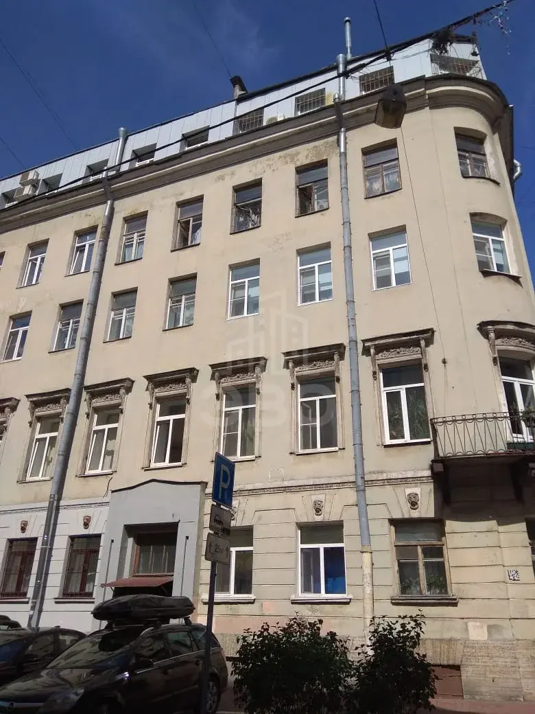 двухкомнатная квартира в Санкт-Петербурге по адресу: Малая Московская ул., 6