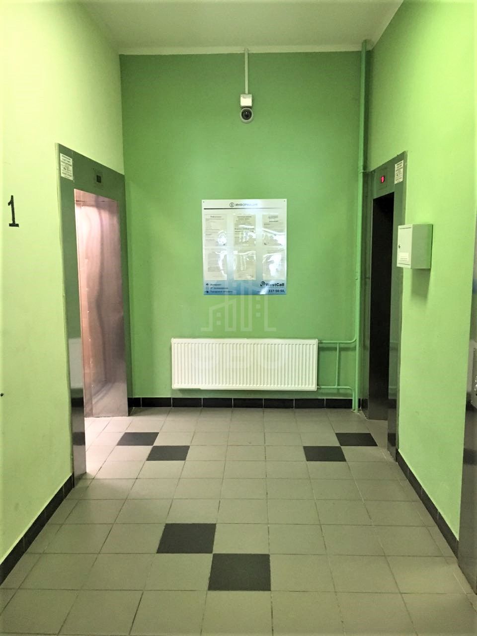 двухкомнатная квартира в Санкт-Петербурге по адресу: Парашютная ул., 61, к 1