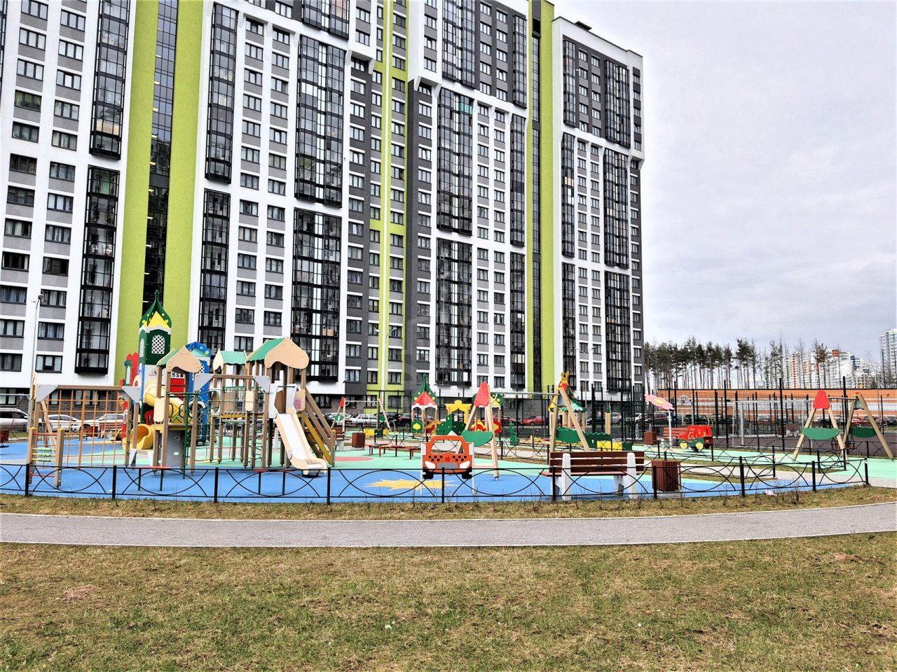 двухкомнатная квартира в Санкт-Петербурге по адресу: Парашютная ул., 61, к 1