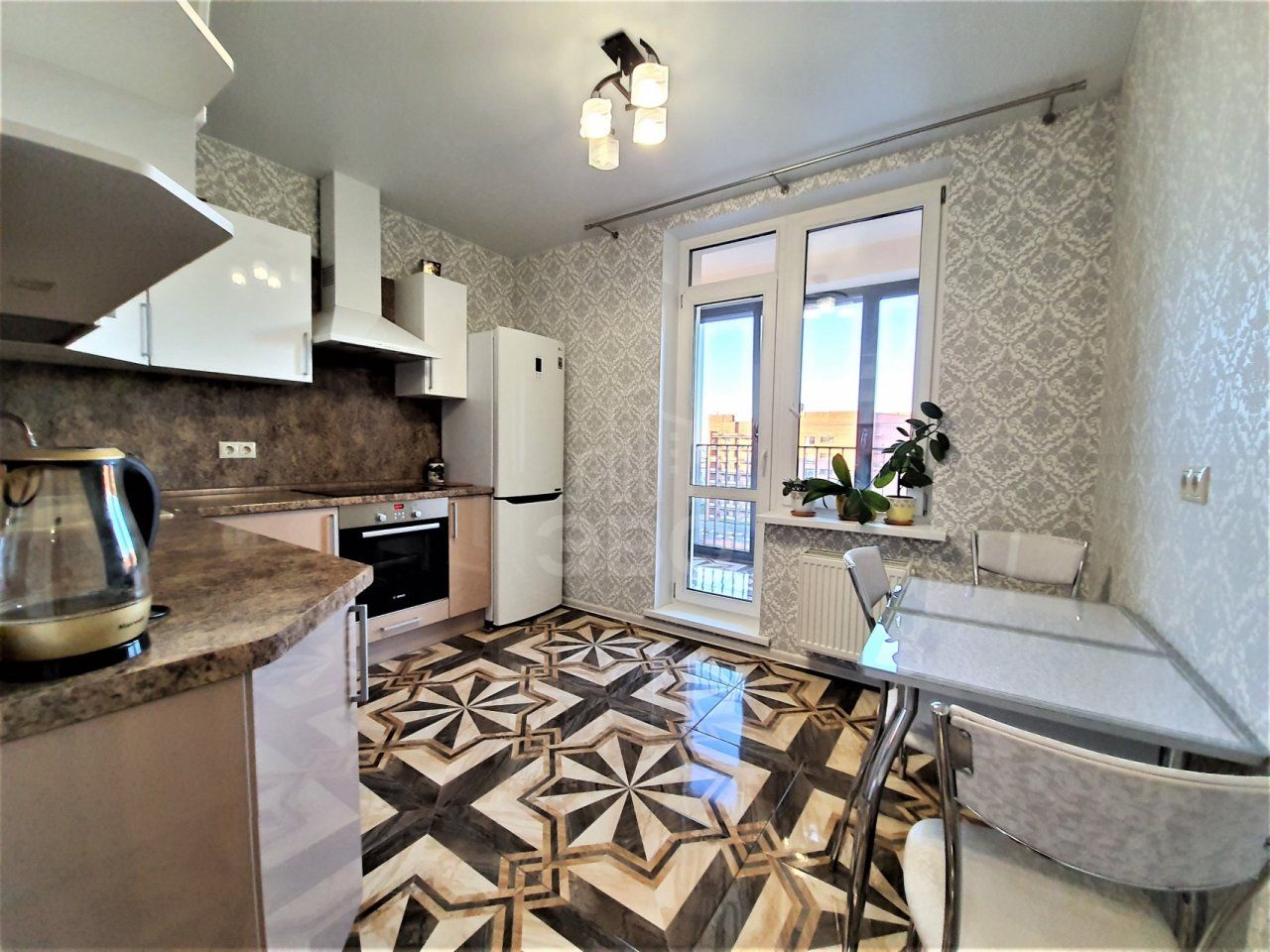 двухкомнатная квартира в Санкт-Петербурге по адресу: Кременчугская ул., 13, к 1