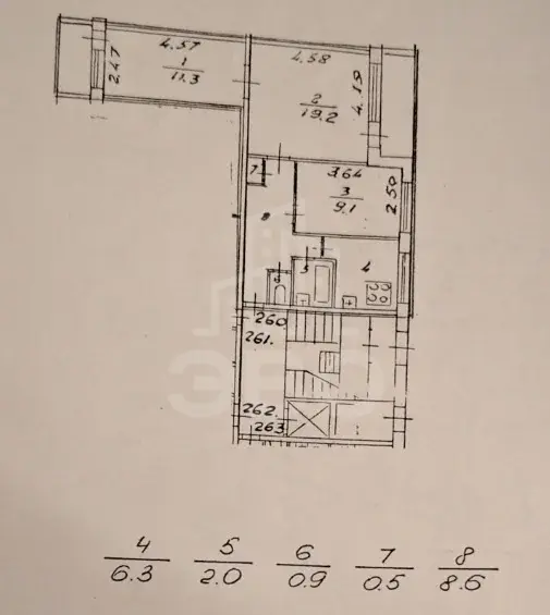 трехкомнатная квартира в Санкт-Петербурге по адресу: Шостаковича ул., 1/9