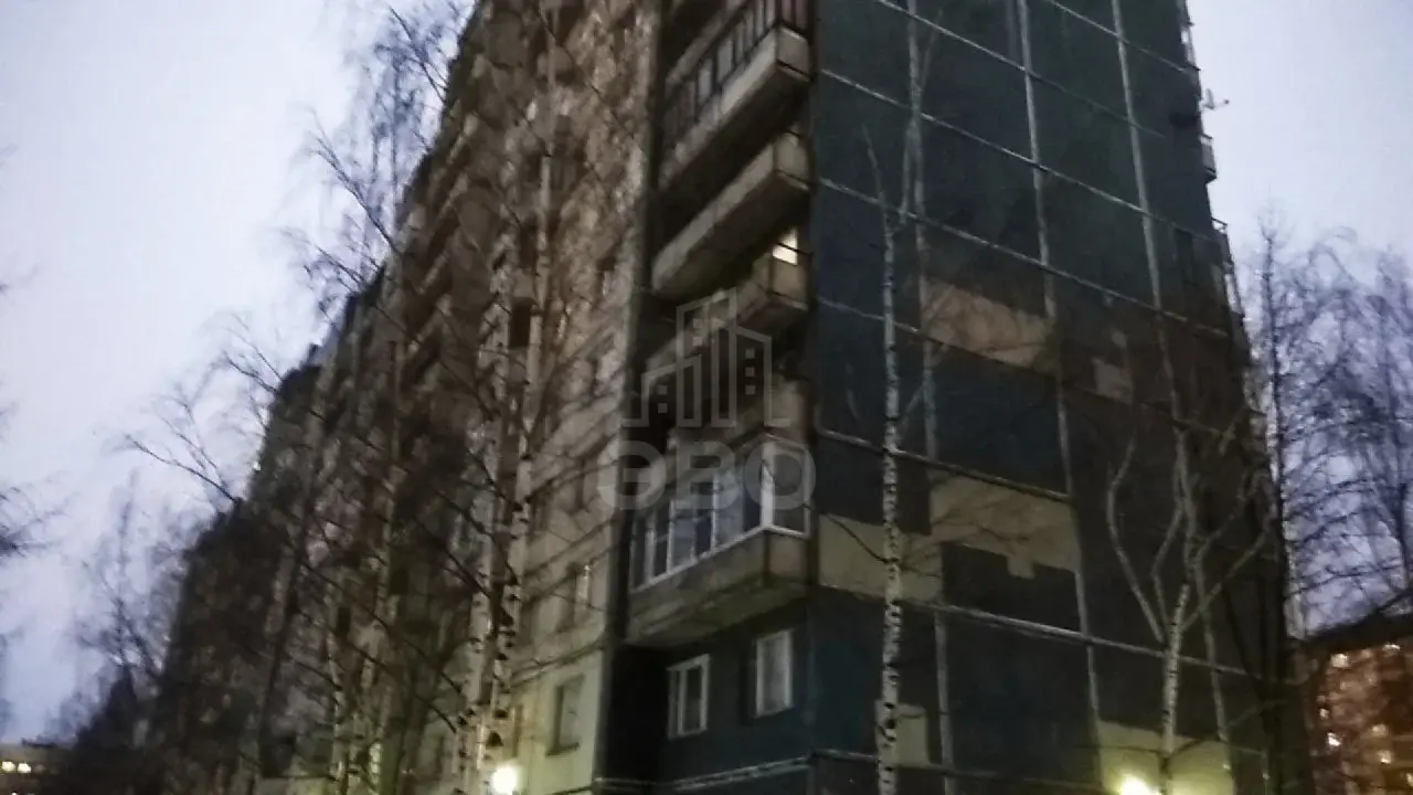 двухкомнатная квартира в Санкт-Петербурге по адресу: Маршала Новикова ул., 2, к 1