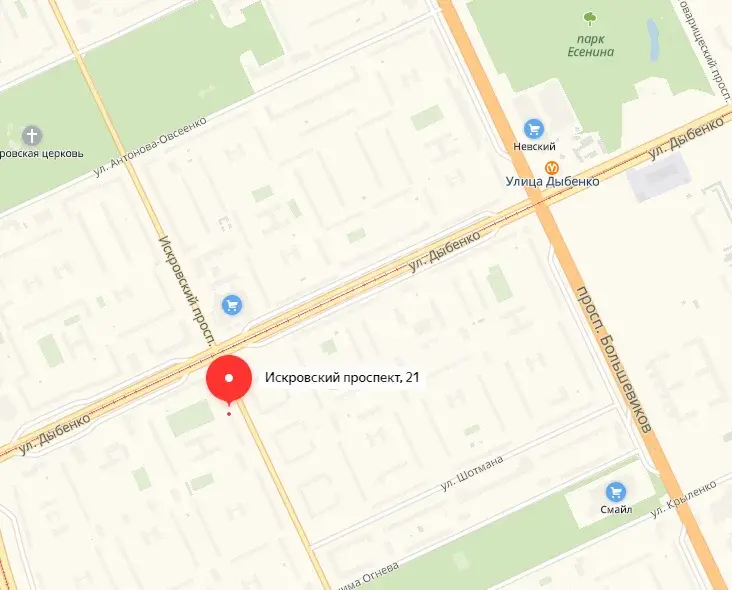 однокомнатная квартира в Санкт-Петербурге по адресу: Искровский пр-кт., 21