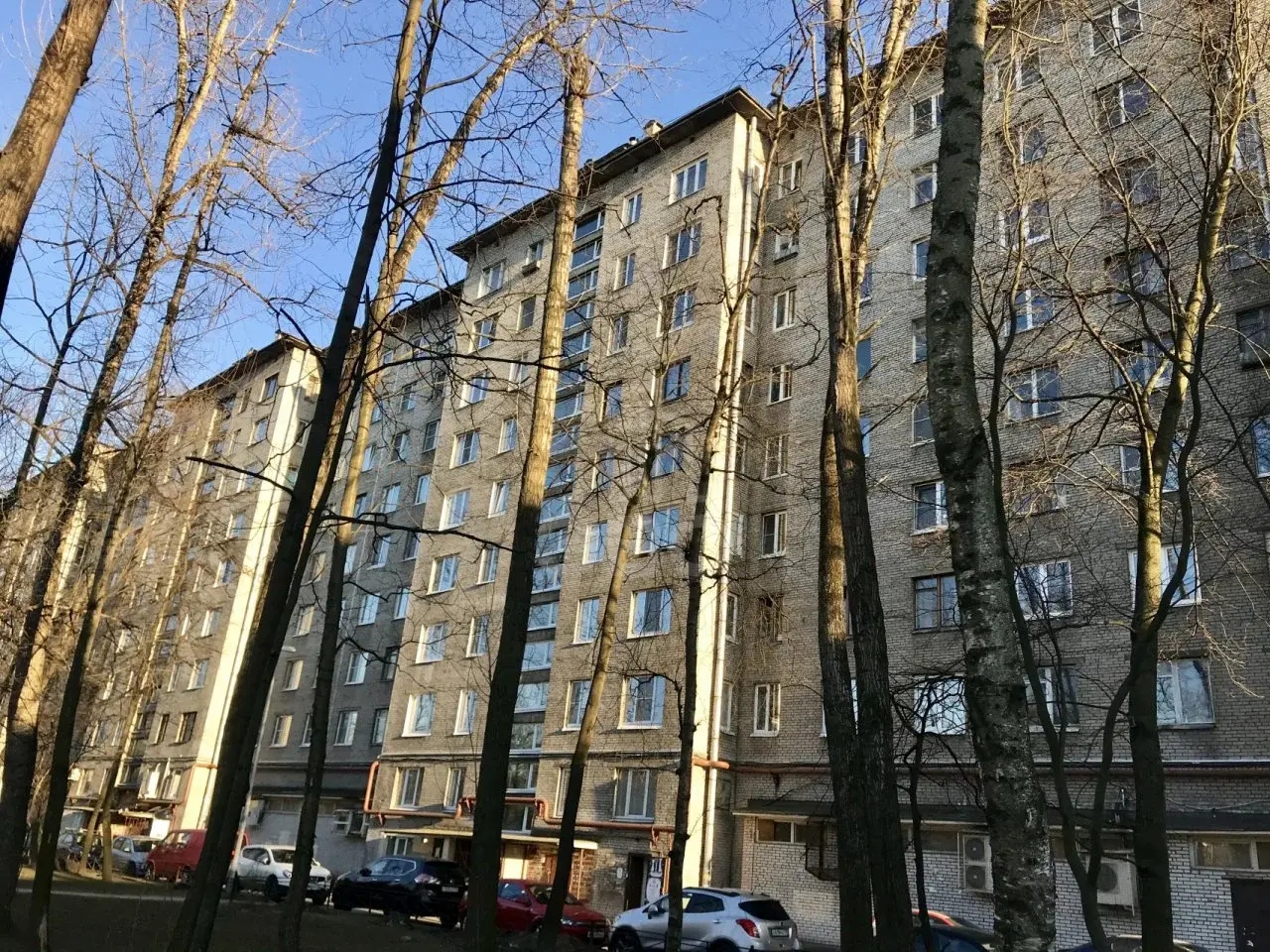 двухкомнатная квартира в Санкт-Петербурге по адресу: Ленинский проспект, 124, к 1