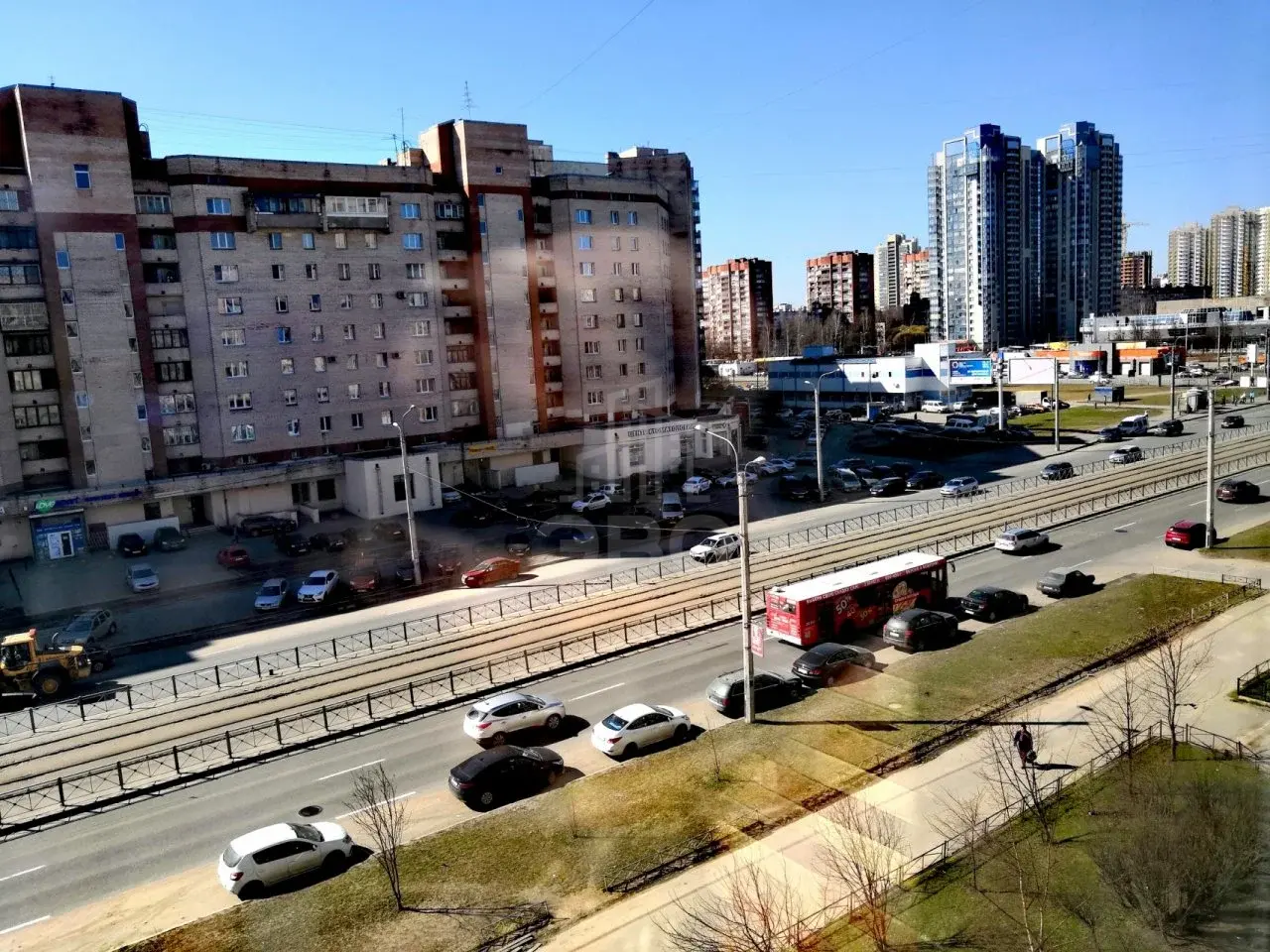 двухкомнатная квартира в Санкт-Петербурге по адресу: Просвещения проспект, 68, к 1