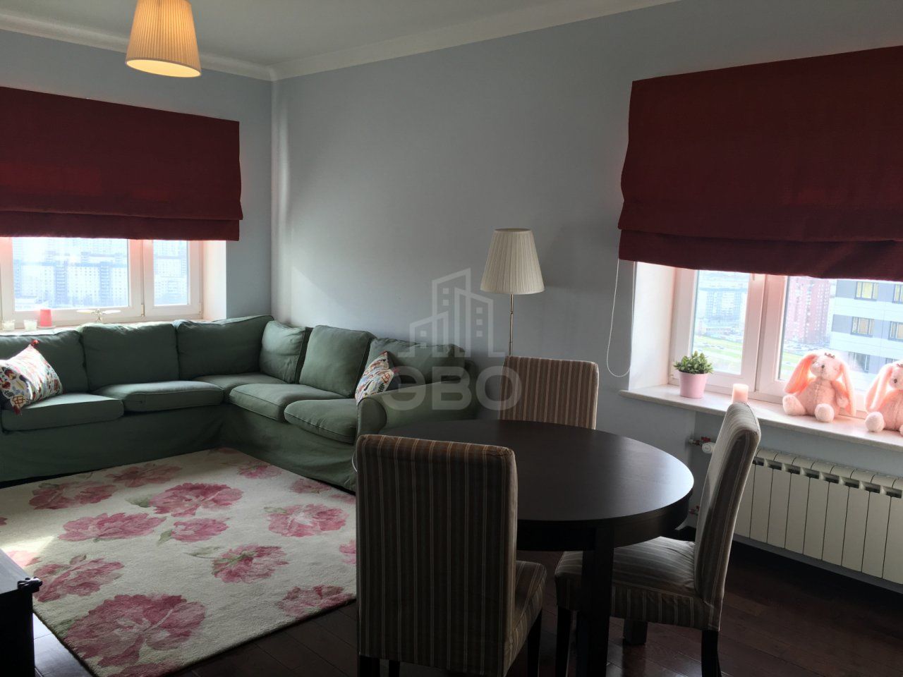 трехкомнатная квартира в Санкт-Петербурге по адресу: Парашютная ул., 25, к 1