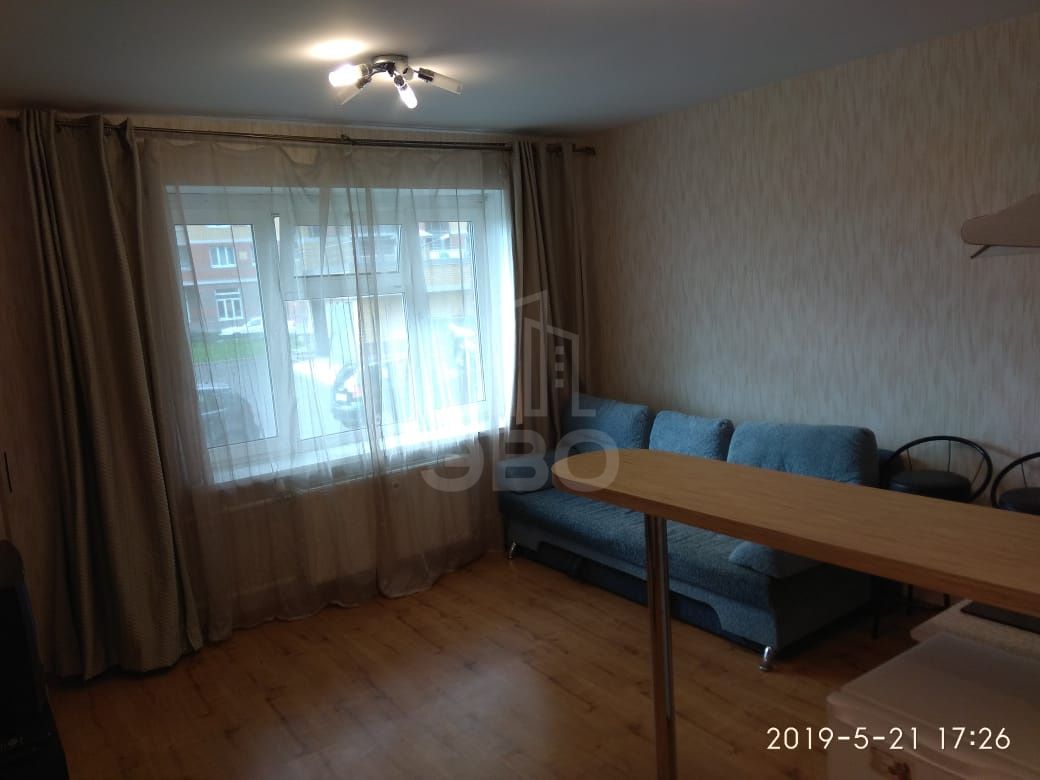 однокомнатная квартира в Санкт-Петербурге по адресу: Советский (Усть-Славянка) проспект, 39, к 1