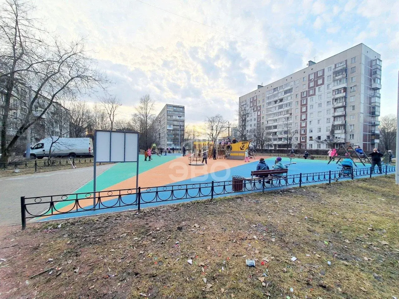 однокомнатная квартира в Санкт-Петербурге по адресу: Бухарестская ул., 27, к 3