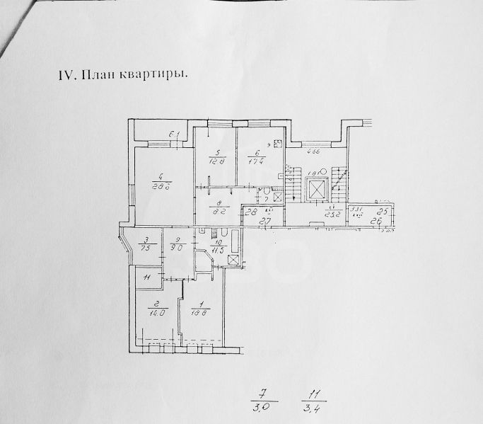 многокомнатная квартира в Санкт-Петербурге по адресу: ул Курчатова д 6 к 4