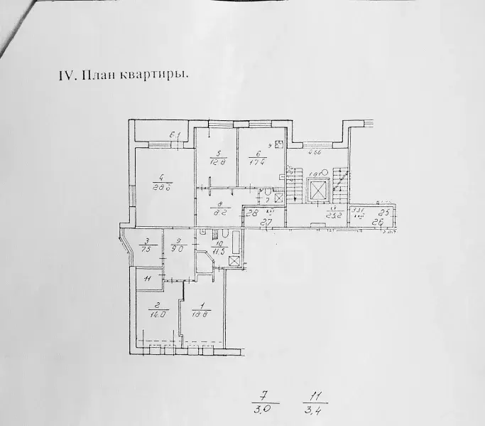 многокомнатная квартира в Санкт-Петербурге по адресу: ул Курчатова д 6 к 4