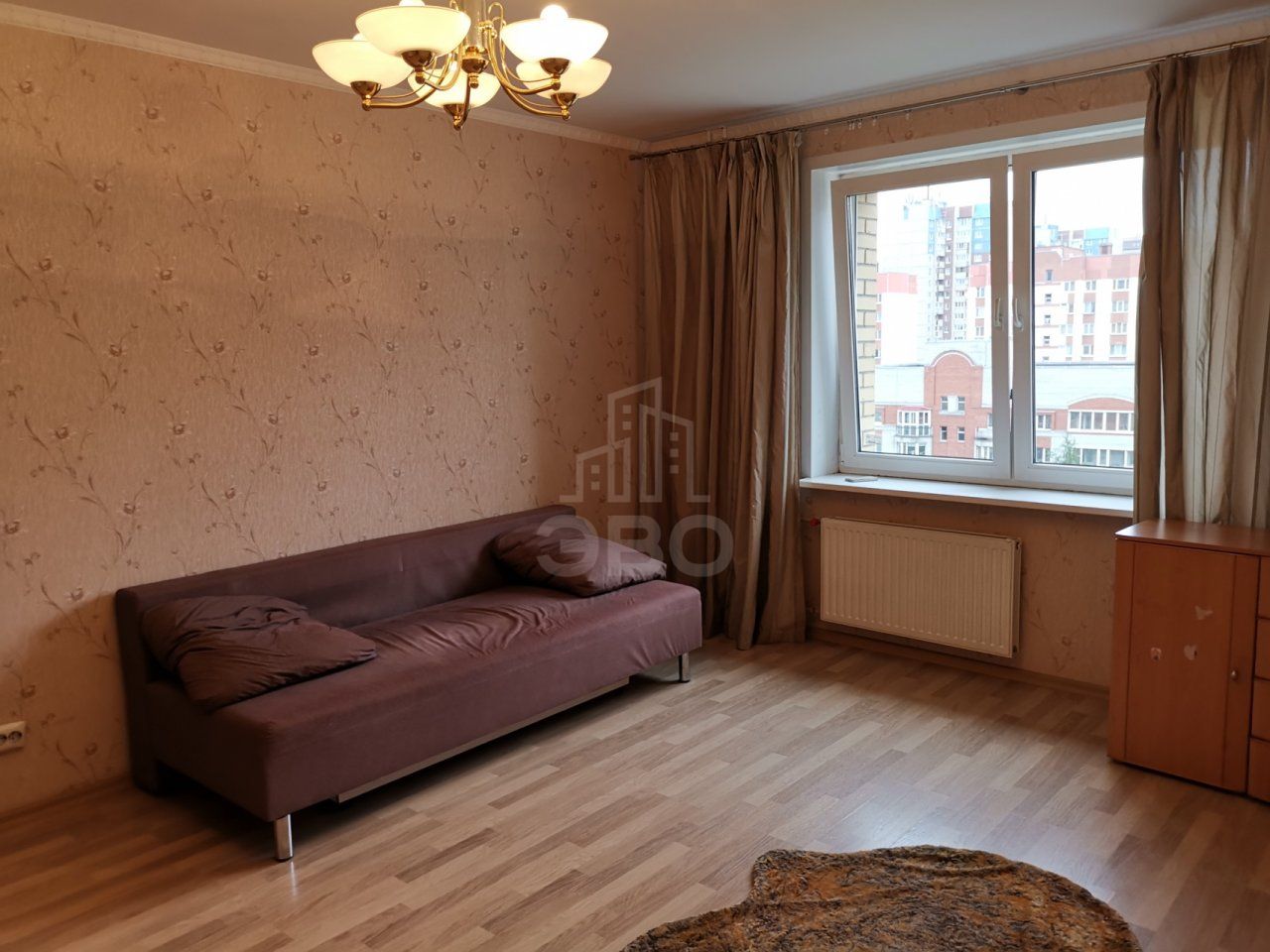 однокомнатная квартира в Санкт-Петербурге по адресу: Авиаконструкторов проспект, 49