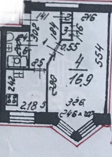 однокомнатная квартира в Санкт-Петербурге по адресу: Железноводская ул., 21