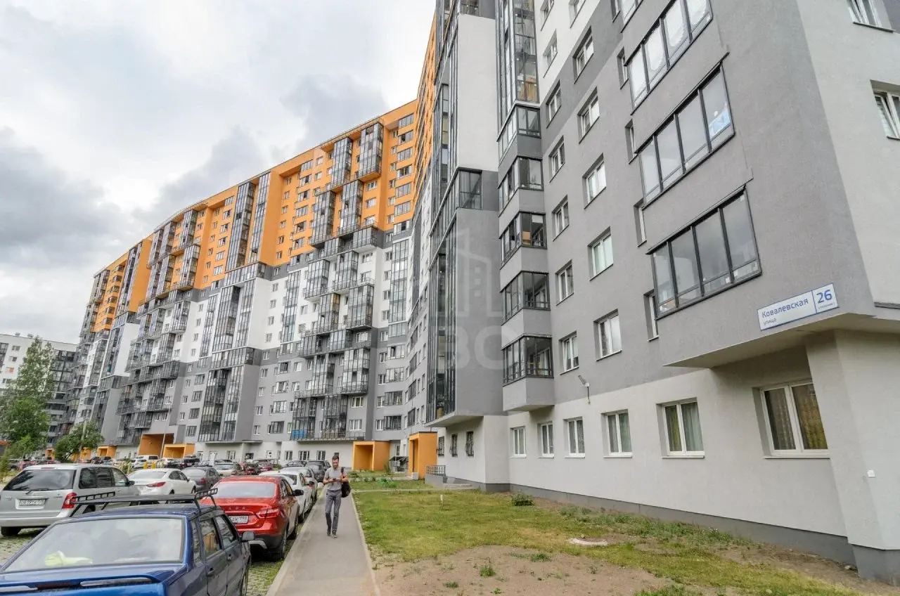 двухкомнатная квартира в Санкт-Петербурге по адресу: Ковалевская ул., 26, к 1