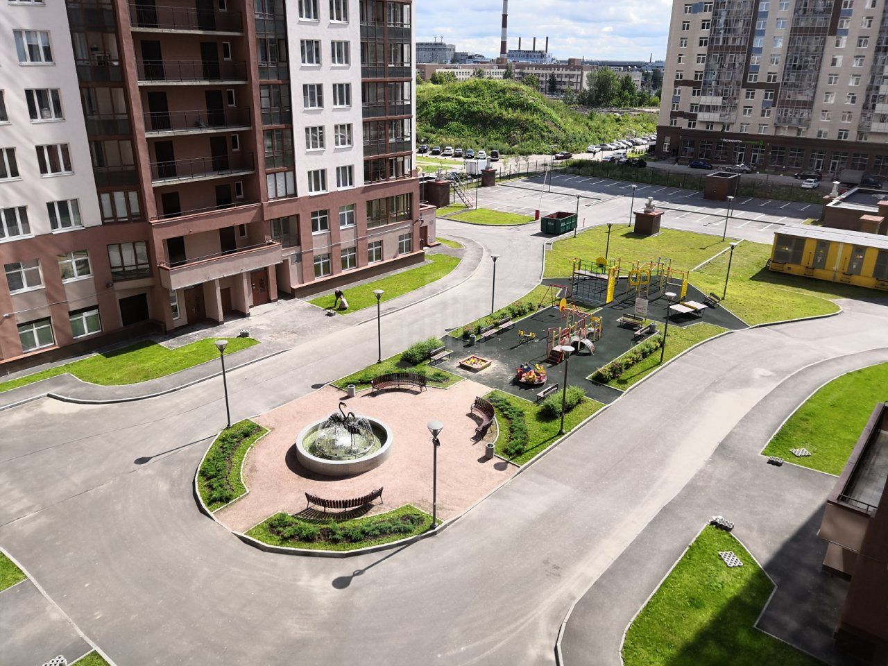 однокомнатная квартира в Санкт-Петербурге по адресу: Маршала Блюхера проспект, 9, к 1