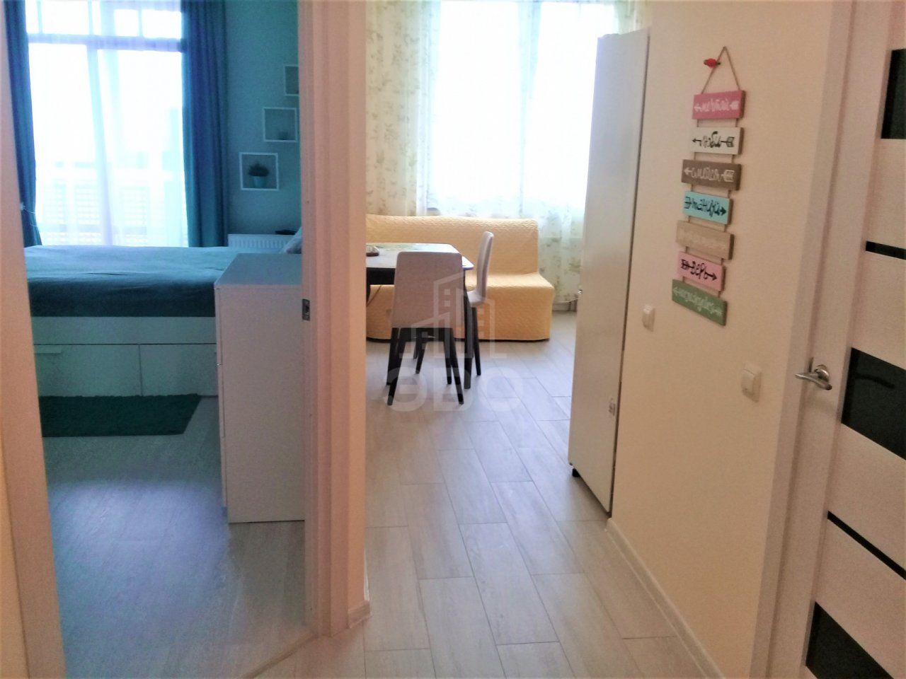 однокомнатная квартира в Санкт-Петербурге по адресу: Заозерная ул., 3, к 2