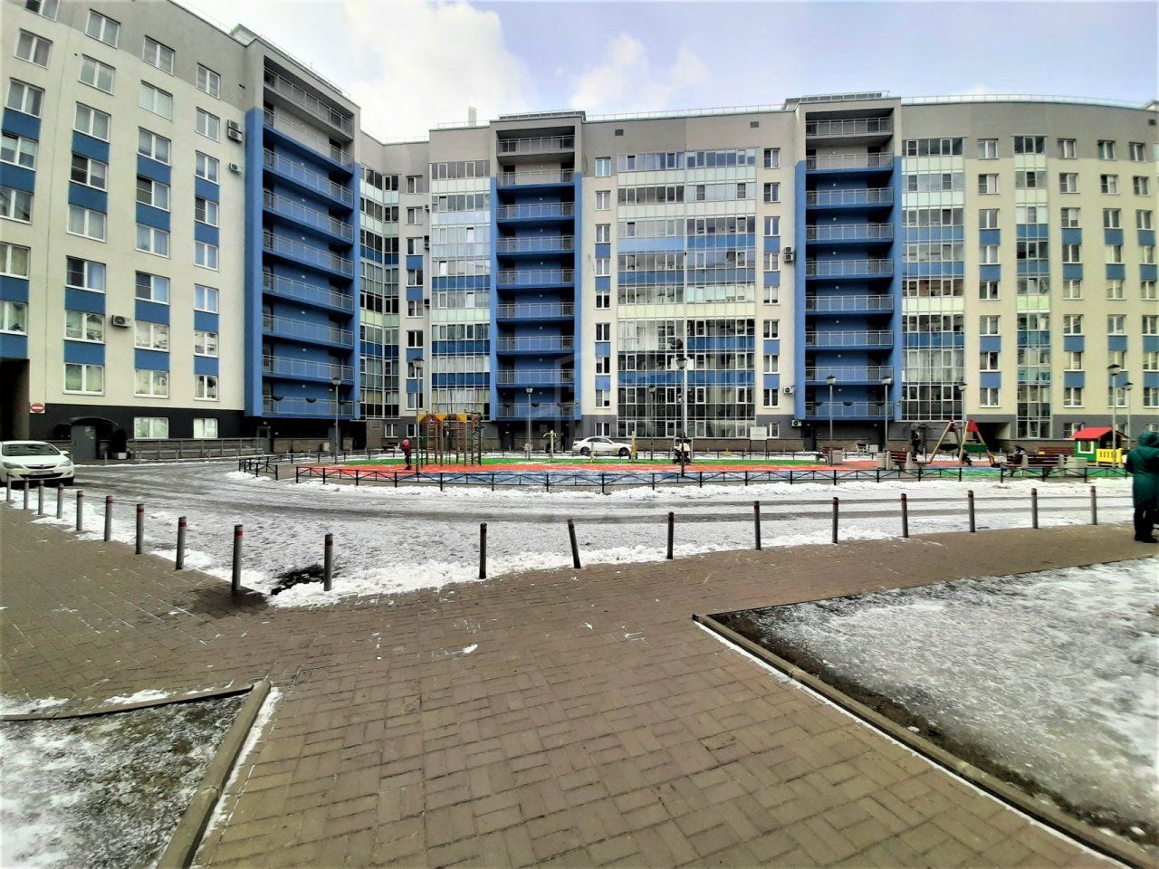 однокомнатная квартира в Санкт-Петербурге по адресу: Реки Смоленки наб., 3, к 2