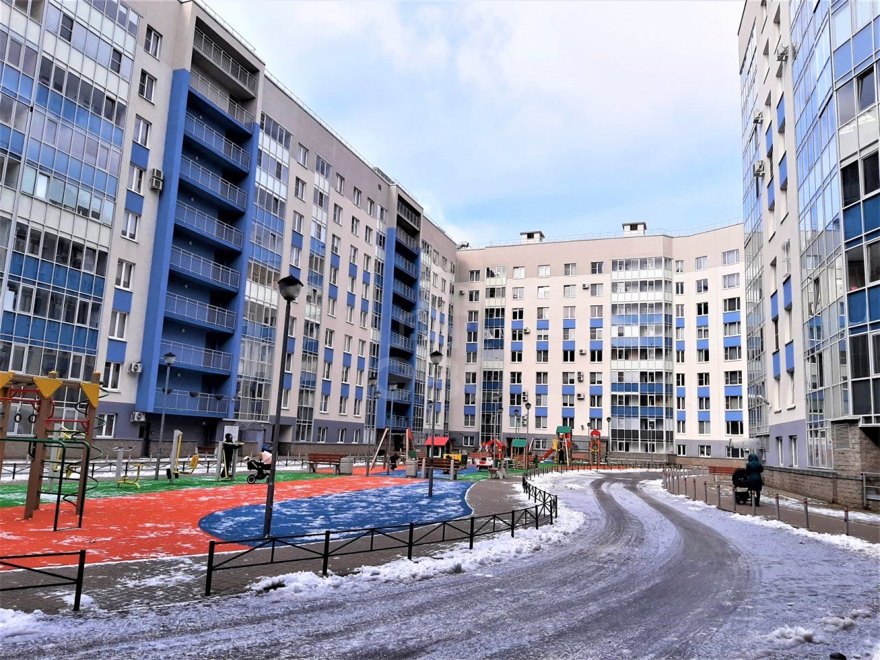 однокомнатная квартира в Санкт-Петербурге по адресу: Реки Смоленки наб., 3, к 2