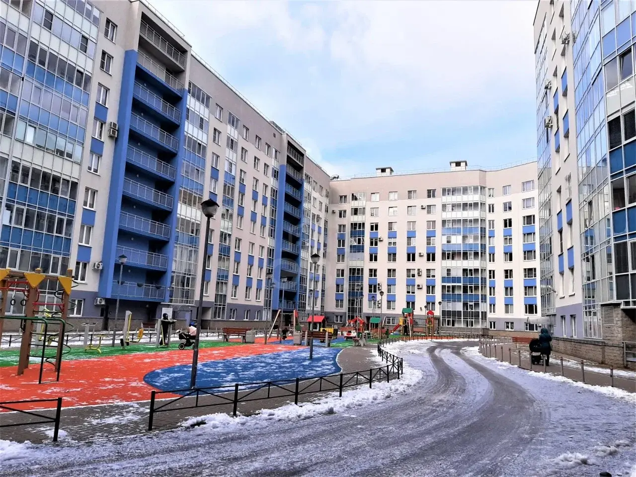 однокомнатная квартира в Санкт-Петербурге по адресу: Реки Смоленки наб., 3, к 2