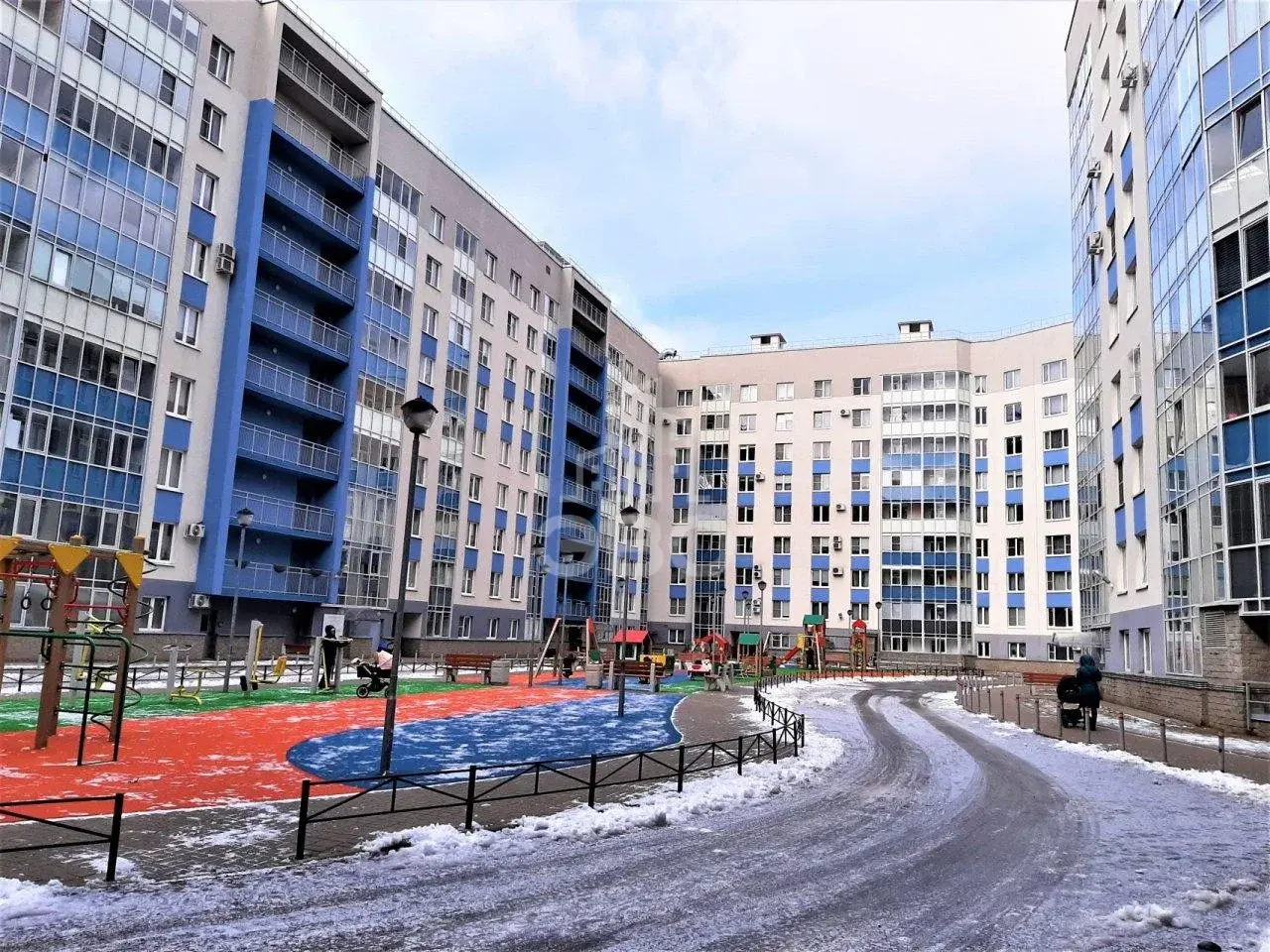 однокомнатная квартира в Санкт-Петербурге по адресу: Реки Смоленки наб., 3, к 2