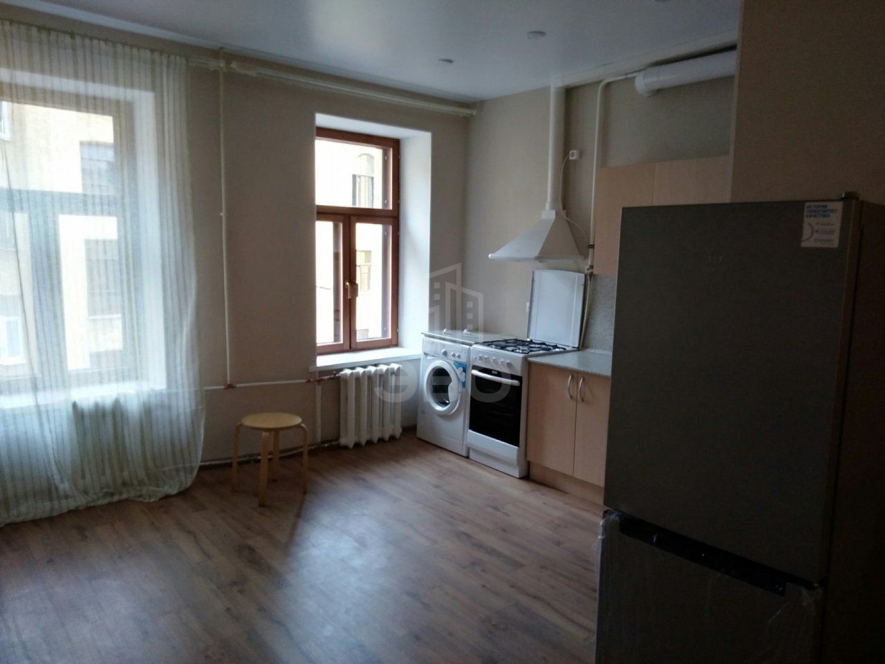 двухкомнатная квартира в Санкт-Петербурге по адресу: Большая Пушкарская ул., 3