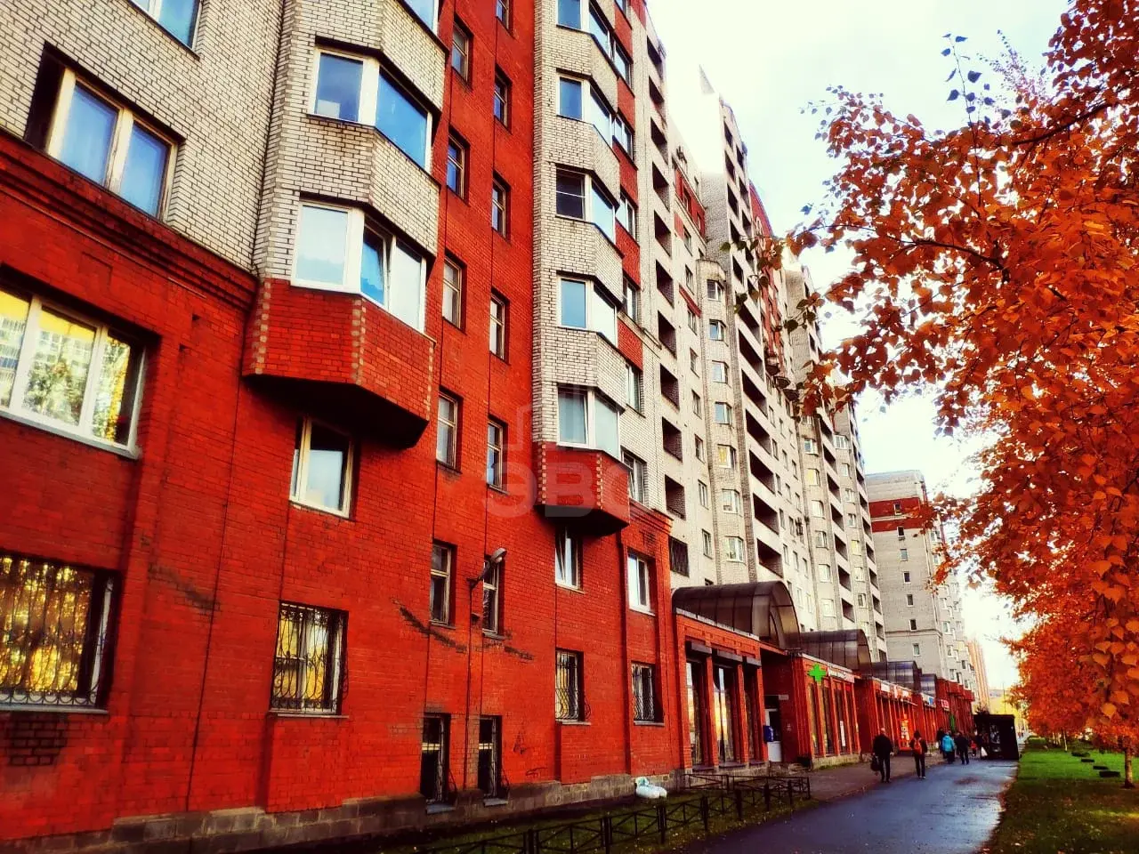 однокомнатная квартира в Санкт-Петербурге по адресу: Авиаконструкторов проспект, 38, к 1