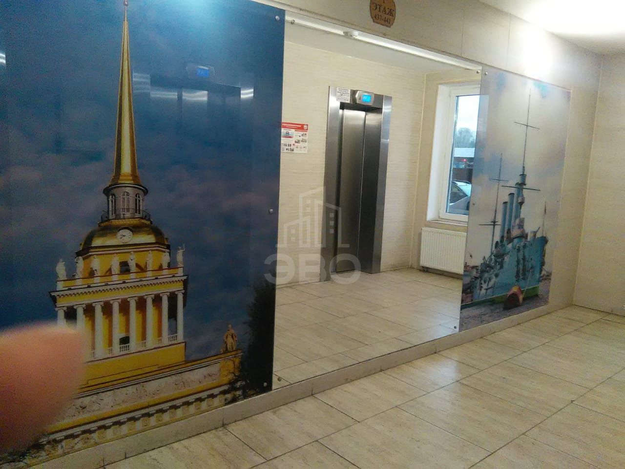 однокомнатная квартира в Санкт-Петербурге по адресу: Кушелевская дор., 5, к 2