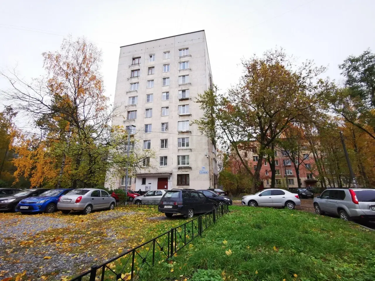 двухкомнатная квартира в Санкт-Петербурге по адресу: Стачек проспект, 186, литера а