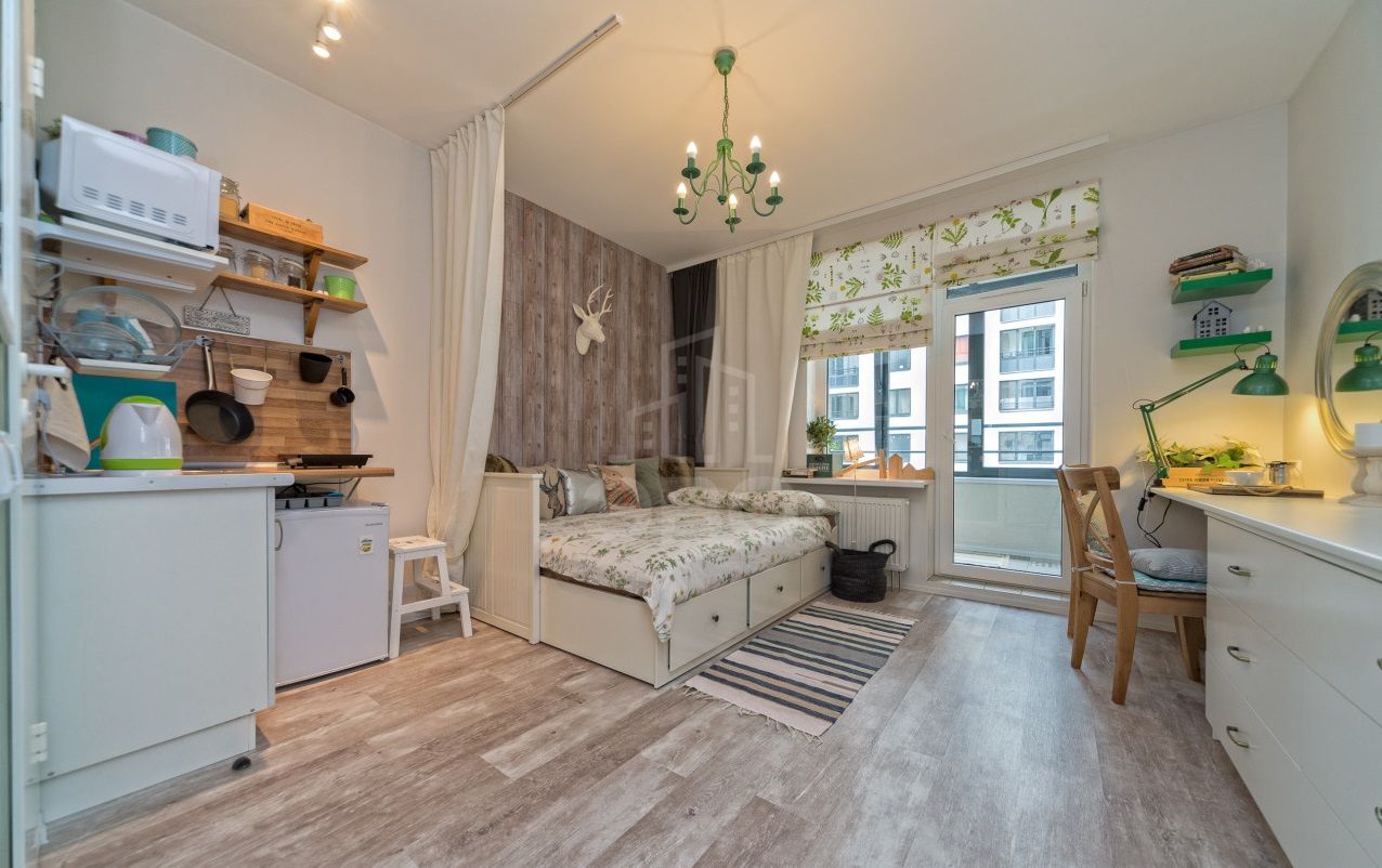 однокомнатная квартира в Санкт-Петербурге по адресу: Кременчугская ул., 17, к 3