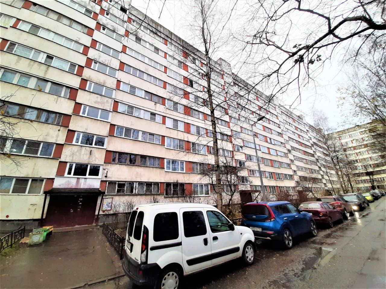 двухкомнатная квартира в Санкт-Петербурге по адресу: Придорожная аллея, 9, к 1