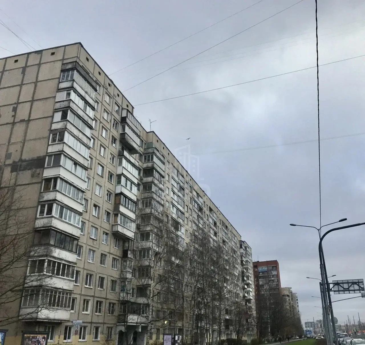 однокомнатная квартира в Санкт-Петербурге по адресу: Наставников проспект, 9, к 1