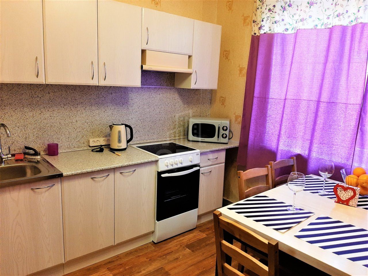 двухкомнатная квартира в Санкт-Петербурге по адресу: Косыгина проспект, 31, к 2