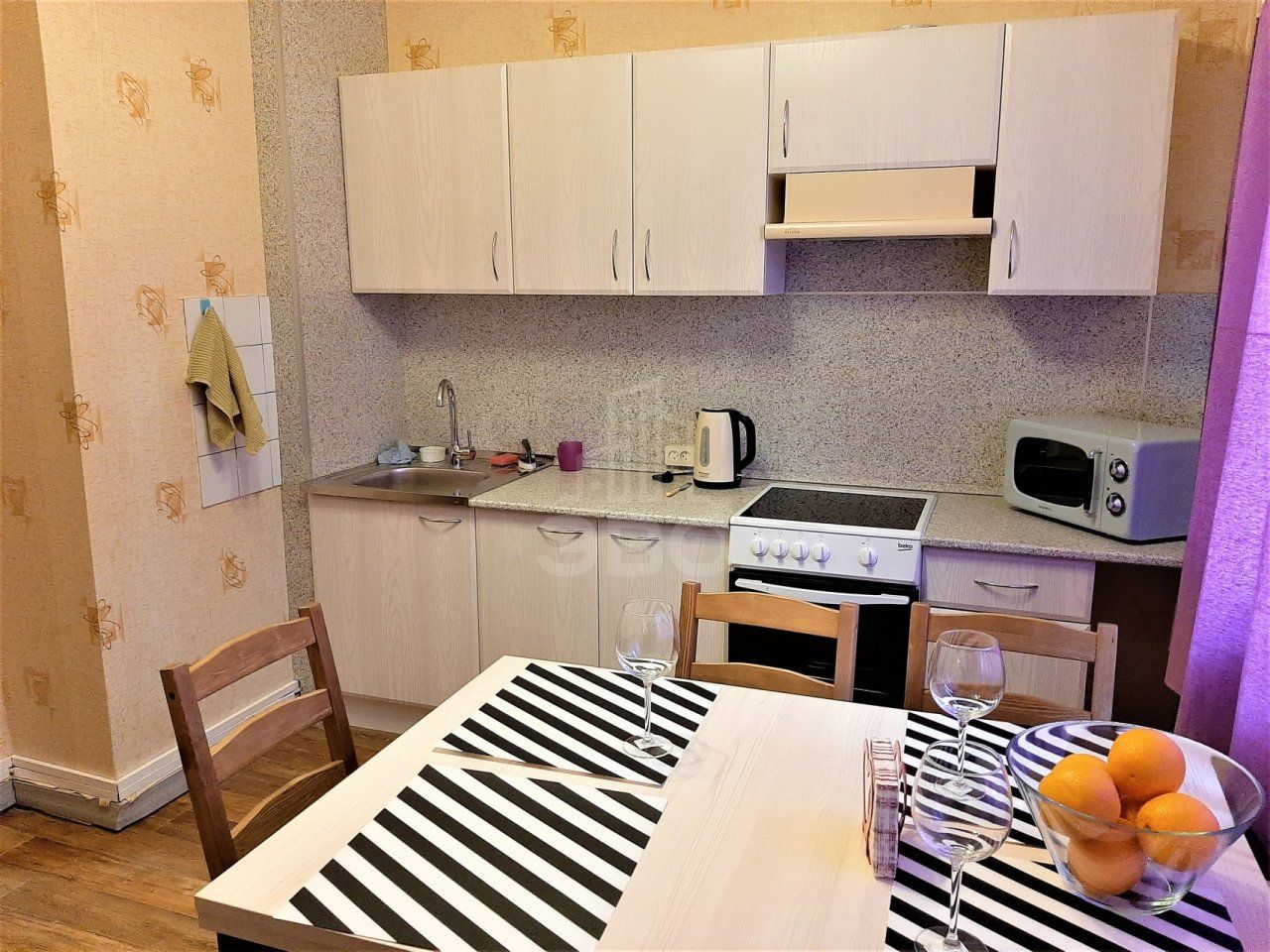 двухкомнатная квартира в Санкт-Петербурге по адресу: Косыгина проспект, 31, к 2