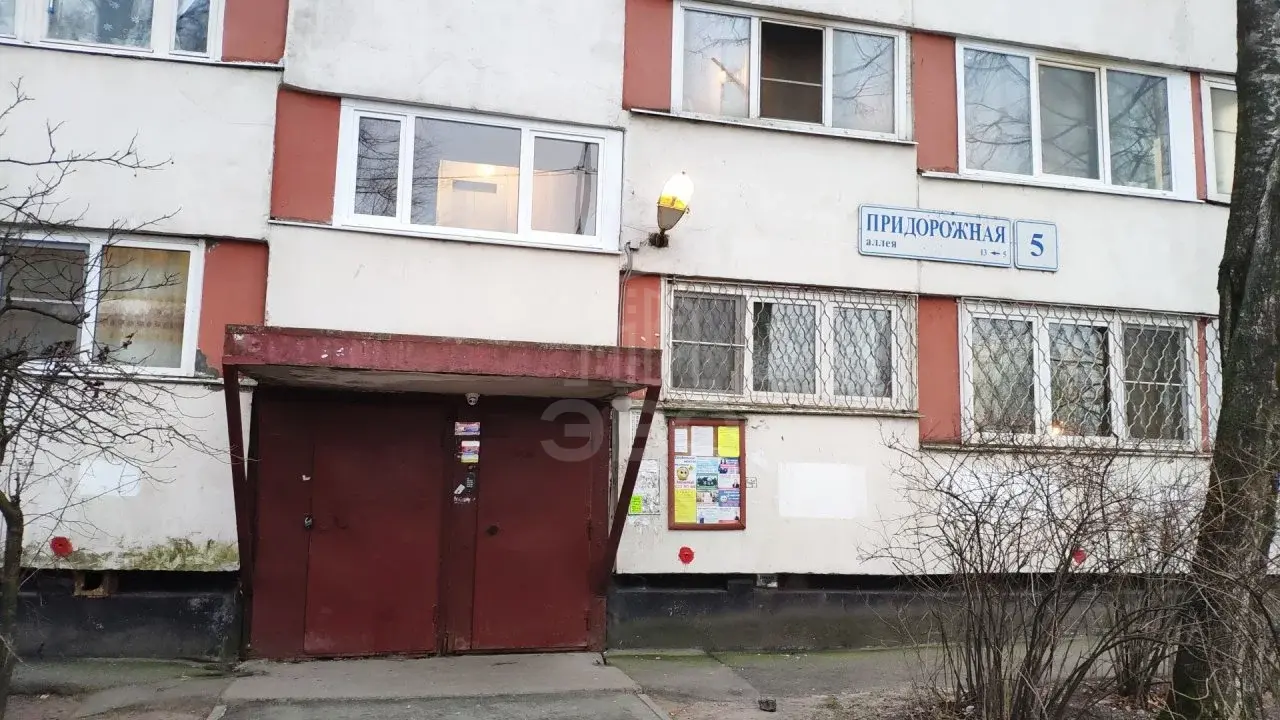 двухкомнатная квартира в Санкт-Петербурге по адресу: Придорожная аллея, 5