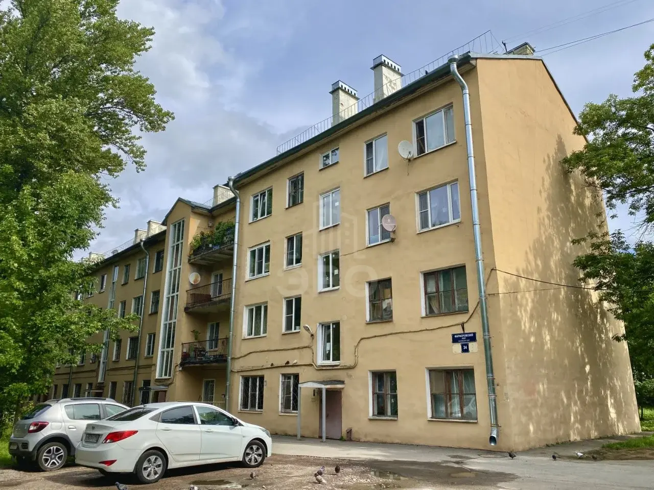 трехкомнатная квартира в Санкт-Петербурге по адресу: Фарфоровский пост тер., 34